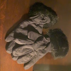 Faux Fur gloves